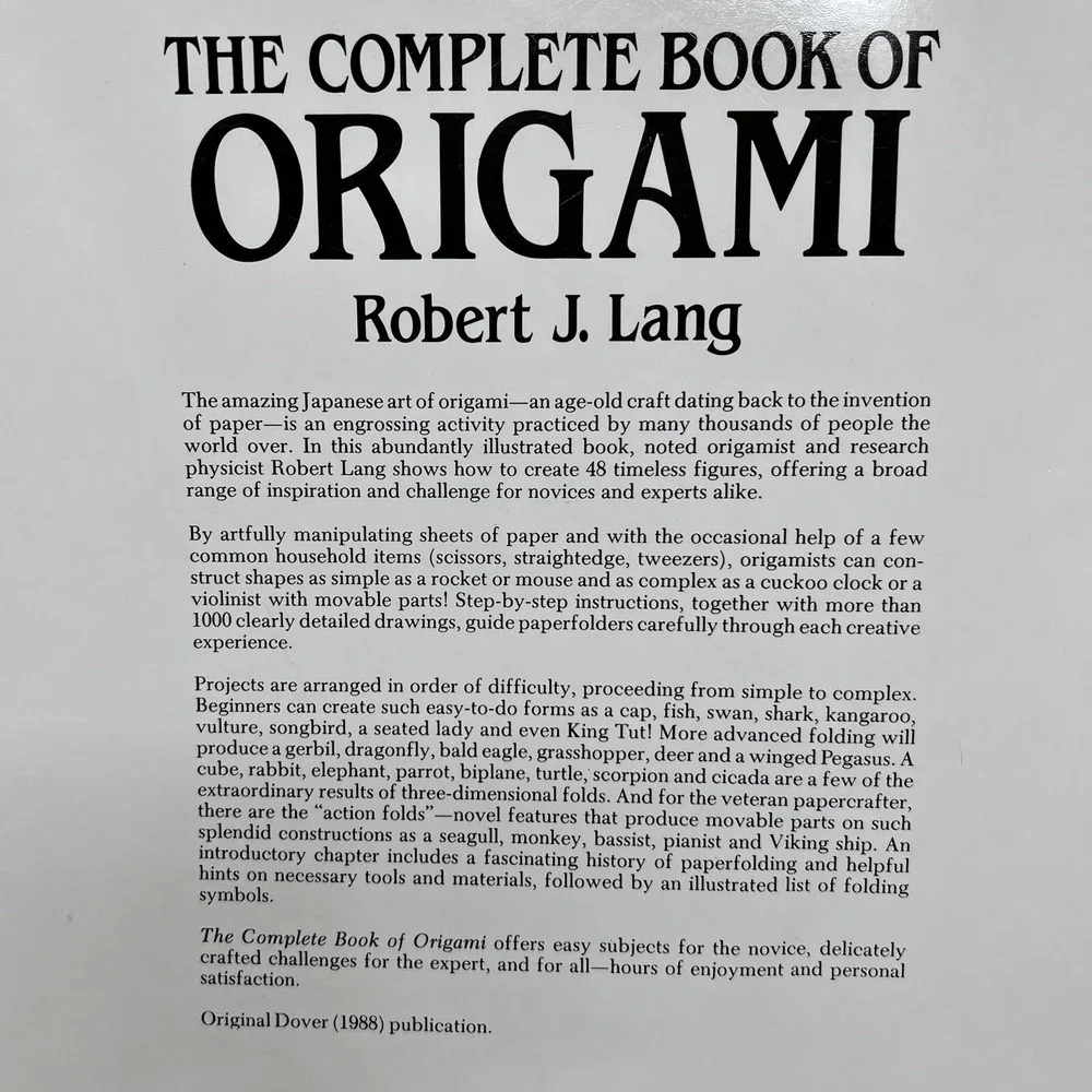 The Complete Book of Origami: Step-by Step Instructions & Sealed Kirigami‎ Kit